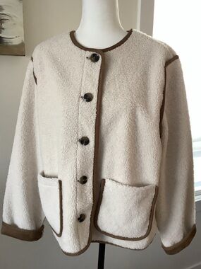 Briggs New York Women’s Reversible Sherpa / Teddy Jacket